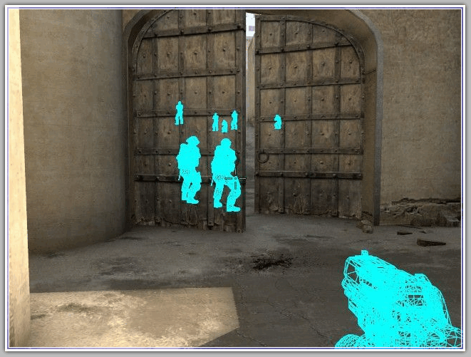 Легальные читы CS:GO | смотрим через смоук!# Баг на карте Cabblestone