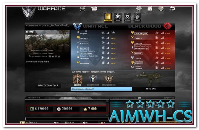 warface щитки
