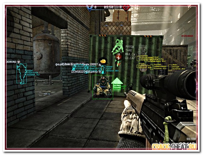 warface чит левитация